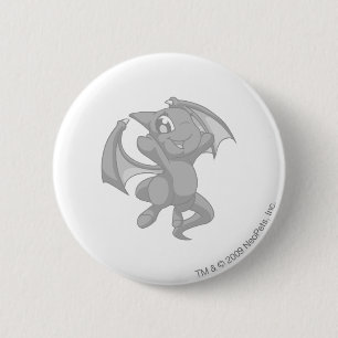 Shoyru Silver 2 Inch Round Button