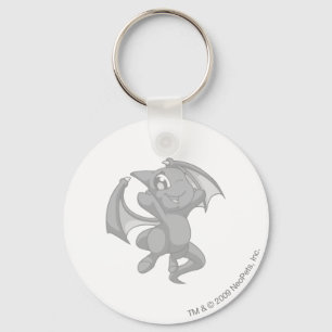 Shoyru Silver Keychain