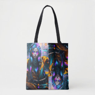 Shpper bag Neon Girl design