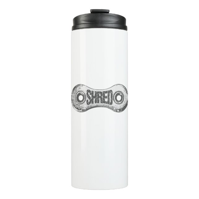 Shred Bike Chain Link Thermal Tumbler (Front)