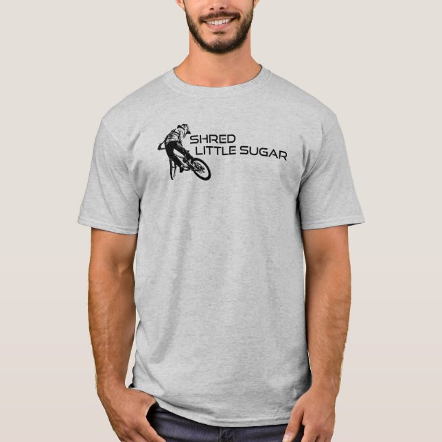 Shred Little Sugar Arkansas Mountain Biking T-Shirt (Front)