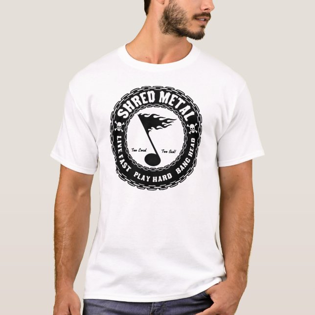 Shred Metal T-Shirt (Front)