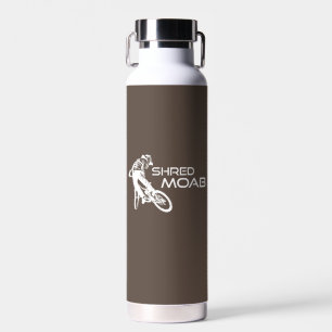 Shred Moab Mountain Biking Water Bottle