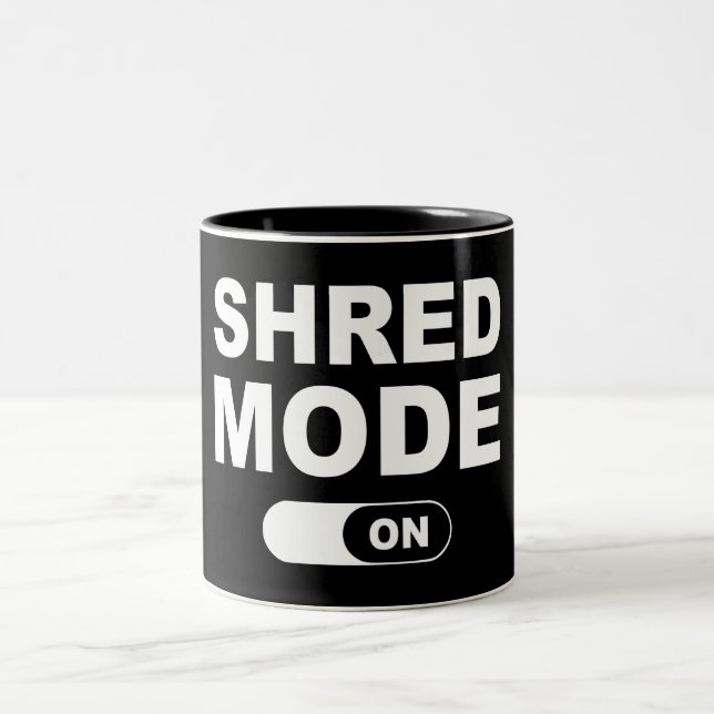Shred Mode On Two-Tone Coffee Mug (Center)