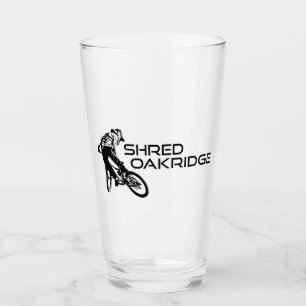 Shred Oakridge Oregon Mountain Biking Glass