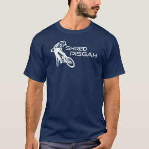 Shred Pisgah North Carolina Mountain Biking T-Shirt