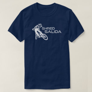 Shred Salida Colorado Mountain Biking T-Shirt