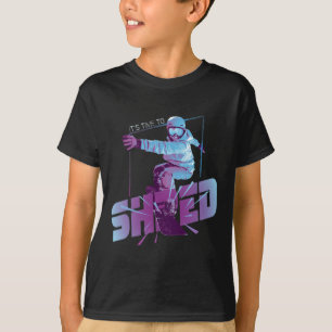 Shred Shirt Vintage Snowboard 80s Costume Snowboar
