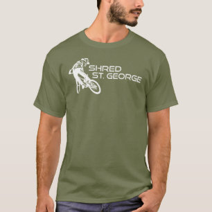 Shred St. George Utah Mountain Biking T-Shirt