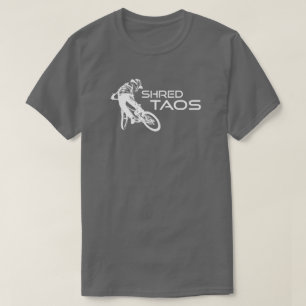 Shred Taos New Mexico Mountain Biking T-Shirt