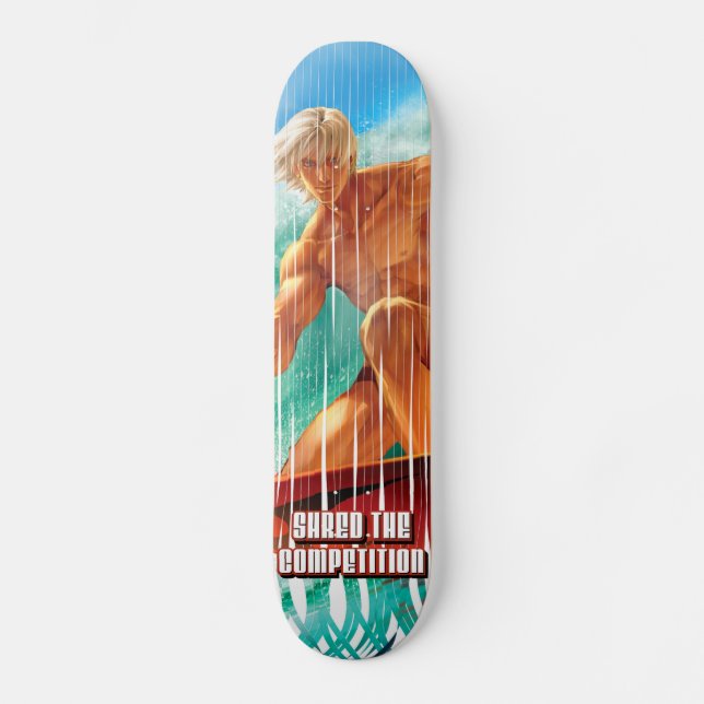 Shred The Competition 1 Skateboards (Front)