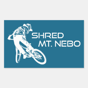 Shred The Mt. Nebo Trail Bentonville Sticker