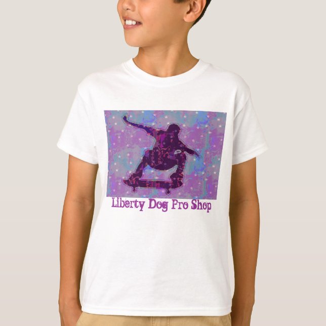 SHREDDER TEE SHIRTS - LIBERTY DOG PRO SHOP - DECKS (Front)