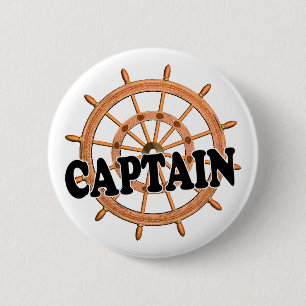 Shredders Captain 2 Inch Round Button