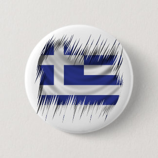 Shredders Greek Flag 2 Inch Round Button