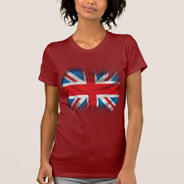 Shredders Union Jack Flag T-Shirt (Front)