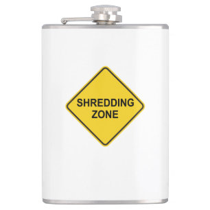 Shredding Zone Hip Flask