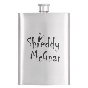 Shreddy McGnar Hip Flask