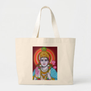 Shree Krishna Tote Bag