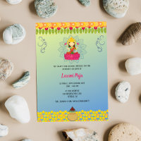 Shree Laxmi Puja Floral Invitation