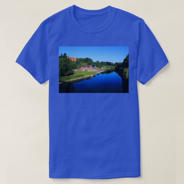 Shrewsbury School and boathouse 3 T-Shirt (Design Front)