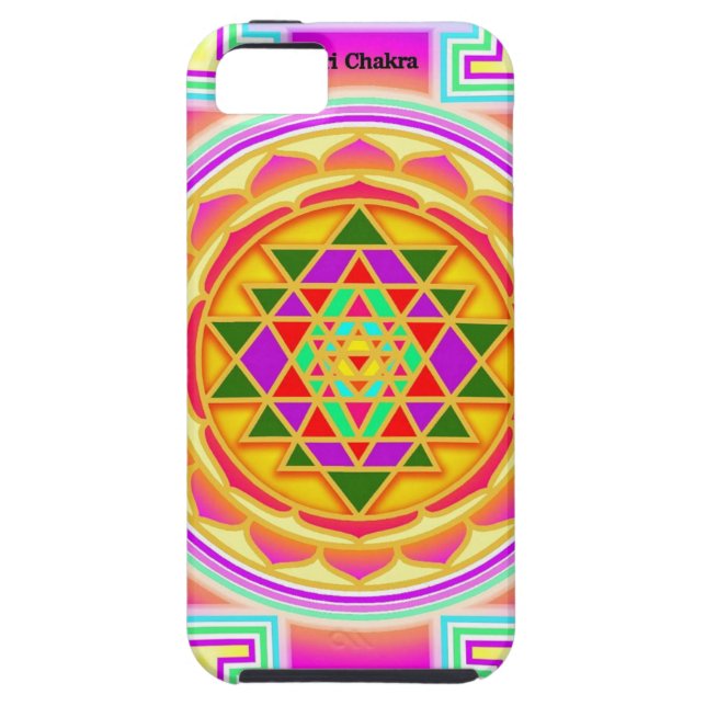 Shri Chakra Case-Mate iPhone Case (Back)