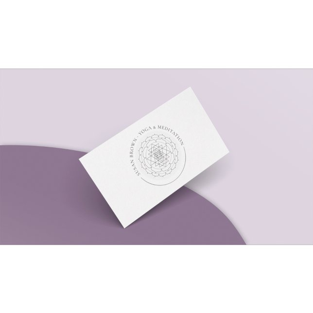 Shri Yantra - Carte de visite de méditation (Créateur téléchargé)