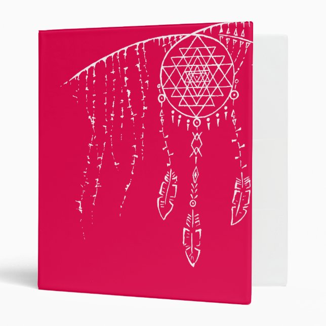 Shri Yantra / Dream Catcher Binder (Front/Inside)