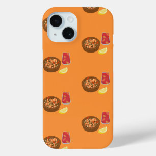 Shrimp and Sangria iPhone 15 Case