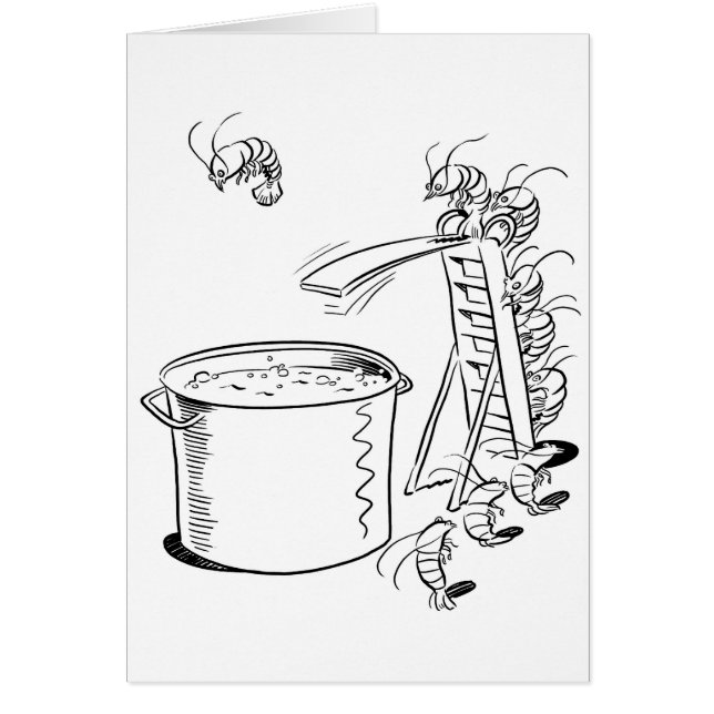 Shrimp Boil Card (Front)