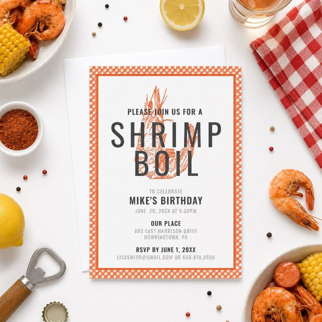 Shrimp Boil Invitation (Creator Uploaded)
