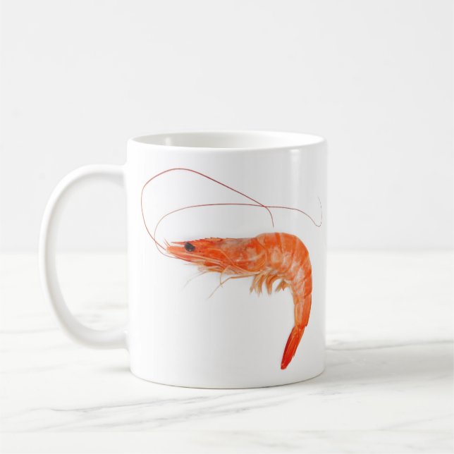 Shrimp Coffee Mug (Left)