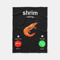 Shrimp Is Calling Funny Meme Mobile Call
