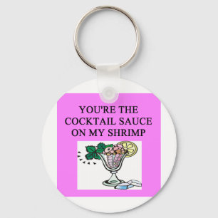 shrimp keychain