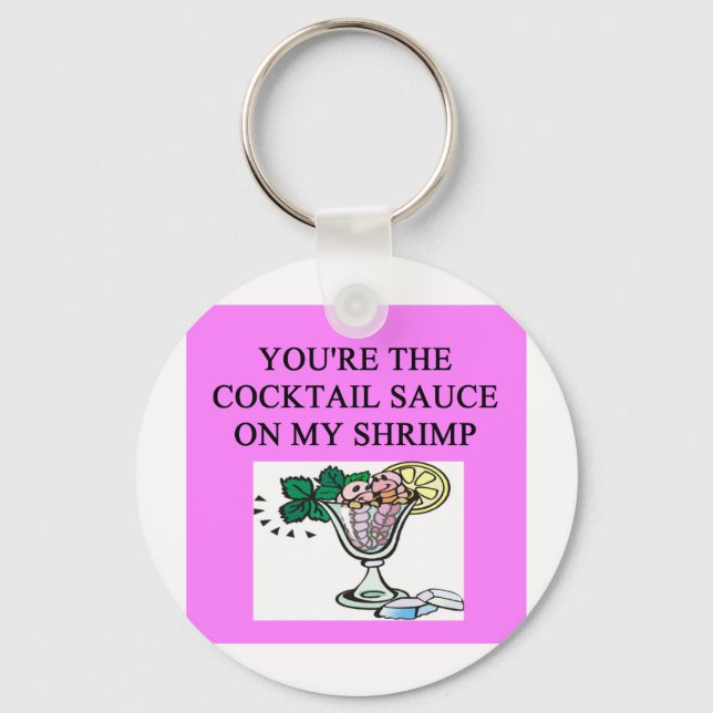 shrimp keychain (Front)