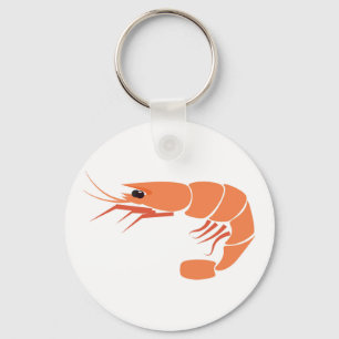 Shrimp Keychain