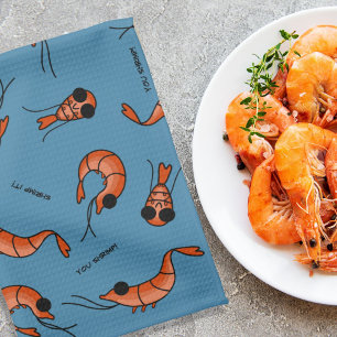 Shrimp Kitchen Towel