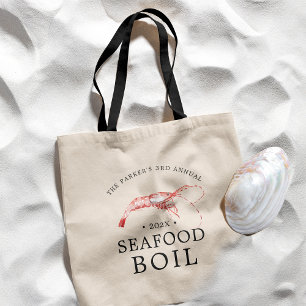 Shrimp/Seafood Boil   Seafood  Themed Party Tote Bag