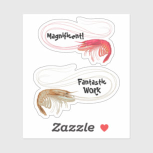 Shrimp Shapes Classroom Encouragement