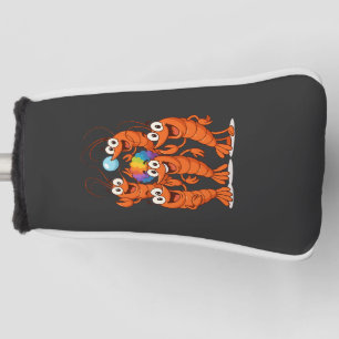 Shrimp Squad Beach Vibes Golf Head Cover