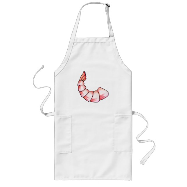 Shrimp tail long apron (Front)