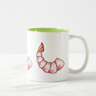 Shrimp tail Two-Tone coffee mug