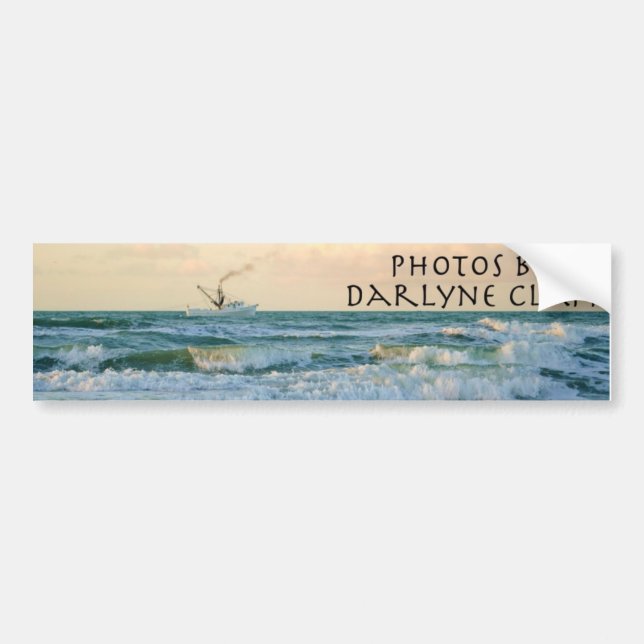 Shrimper Bumper Sticker (Front)