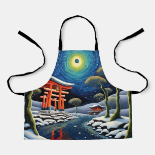 Shrine in winter 2 apron