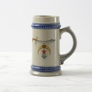 Shrine Mason Beer Stein