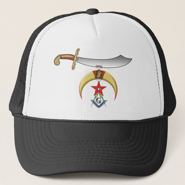 Shrine Mason Trucker Hat (Front)
