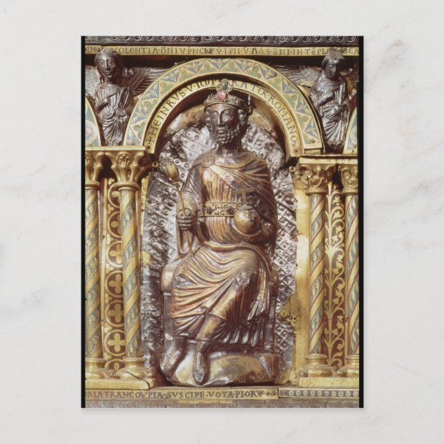 Shrine of Emperor Charlemagne Postcard (Front)