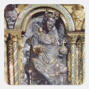 Shrine of Emperor Charlemagne Square Sticker
