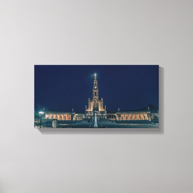 Shrine of Our Lady of Fatima Canvas Wall Art (Front)