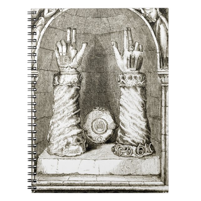 Shrine of St. Patrick's hand, from 'The Trias Thua Notebook (Front)